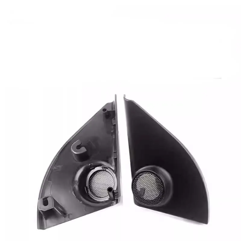 Car Door Panel Audio Horn Cover Tweeter Triple-Cornered Speaker Loudspeaker Cover Trim for Toyota RAV4 2013-2019