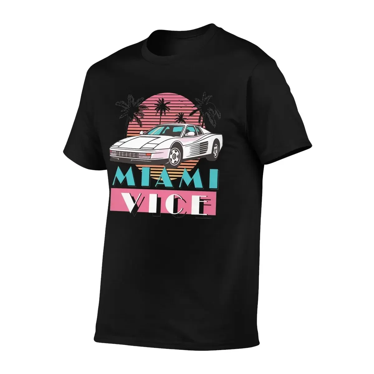 Miami Vice Vintage, Miami Beach, Miami Florida T-shirt Tee Shirt Pop Trend Hip Hop Best Seller