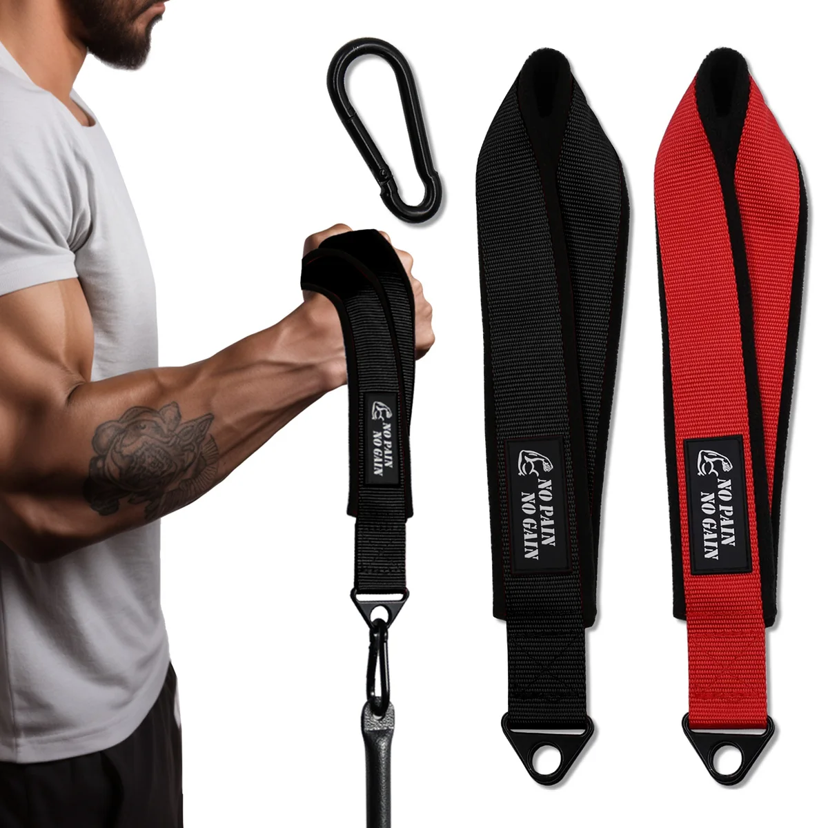 Arm Wrestling Trainingsgurt mit bequemem Polarfleece-Futter Hand Arm Finger Unterarm Exerciser Strengthener Ausrüstung