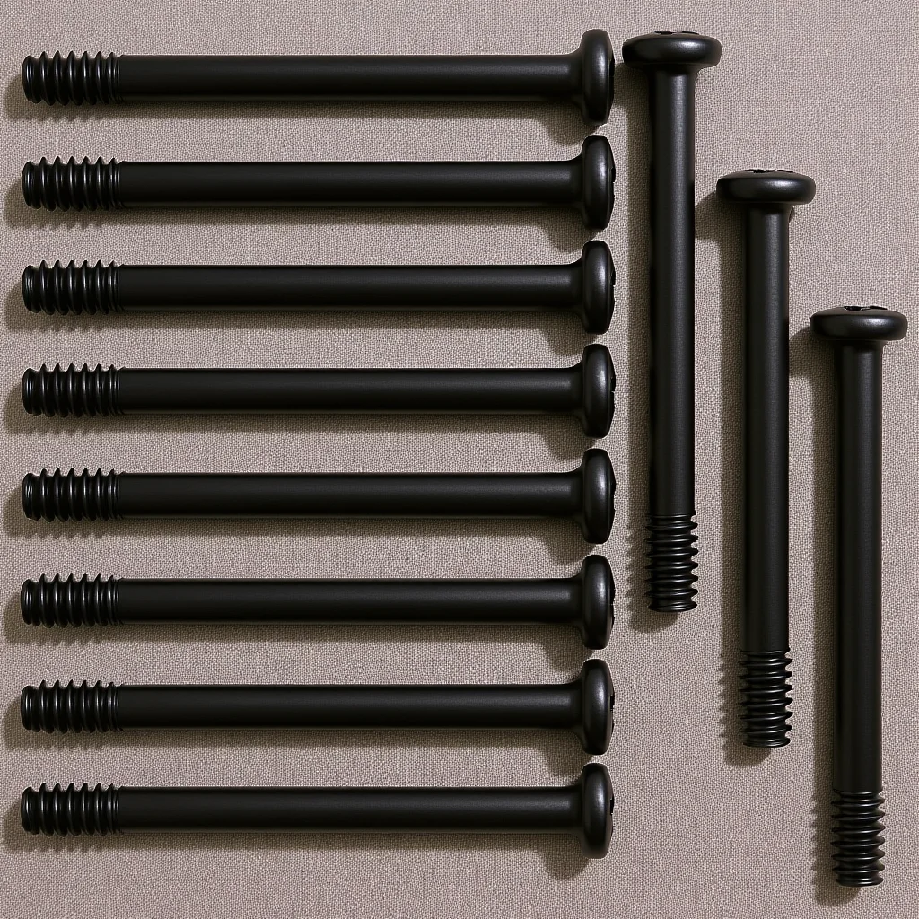 

50pcs High Quality Computer Fan Mount Screws Metal Fixing Bolts for Cooling System with Wafer Head Accessory Kit