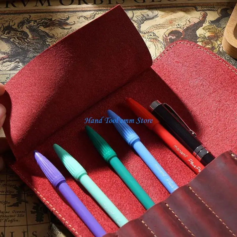 

H37F Stylish Pencil Bag Students Watercolor Pencil Storage for Designer Artist