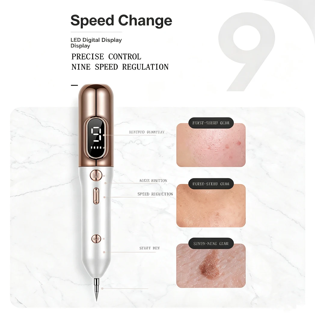 Household cleaning, skin care and beauty equipment for removing moles accessories