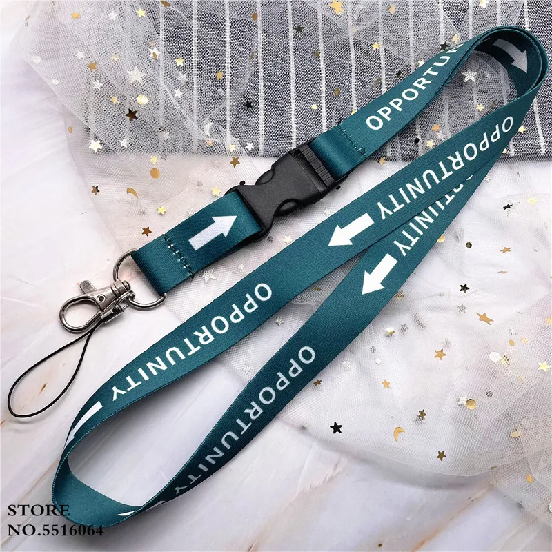 Modetrend Lanyard voor mobiele telefoon Anti-verloren badges Sleutelhanger Document Nekkoord Werk Sling Sling Tentoonstelling Sling Camera Sling