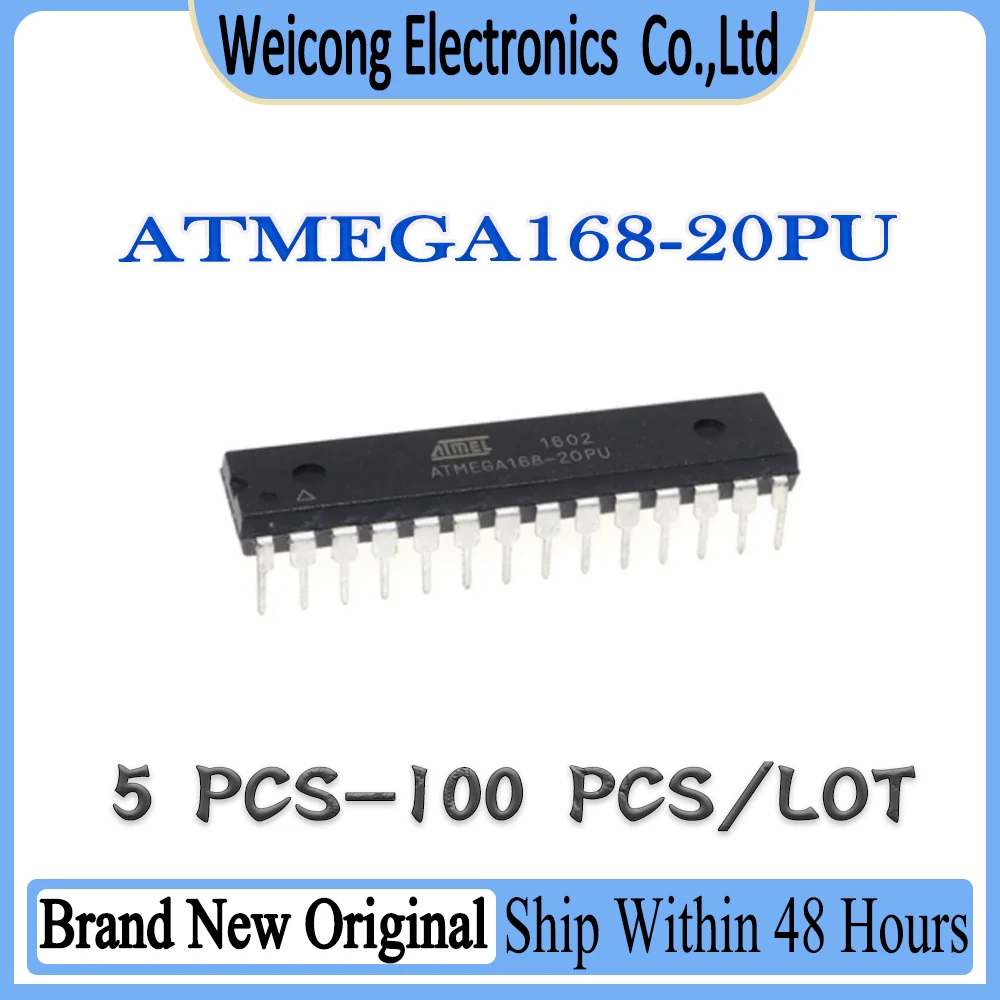 ATMEGA168-20PU ATMEGA168-20P ATMEGA168-20 ATMEGA168 ATMEGA IC Chip DIP-28