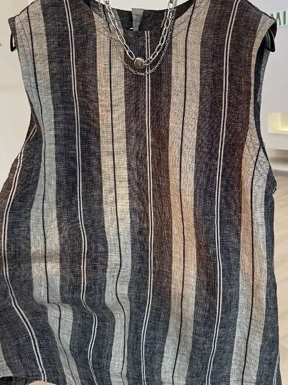 

Модная стильная полосатая рубашка свободного кроя больших размеров для мужчин и женщин весна-лето