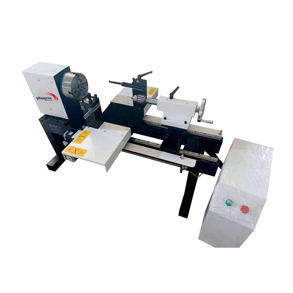 Wood Lathe & Mini Woodturning Lathe CNC Woodworking Machine  Automatic