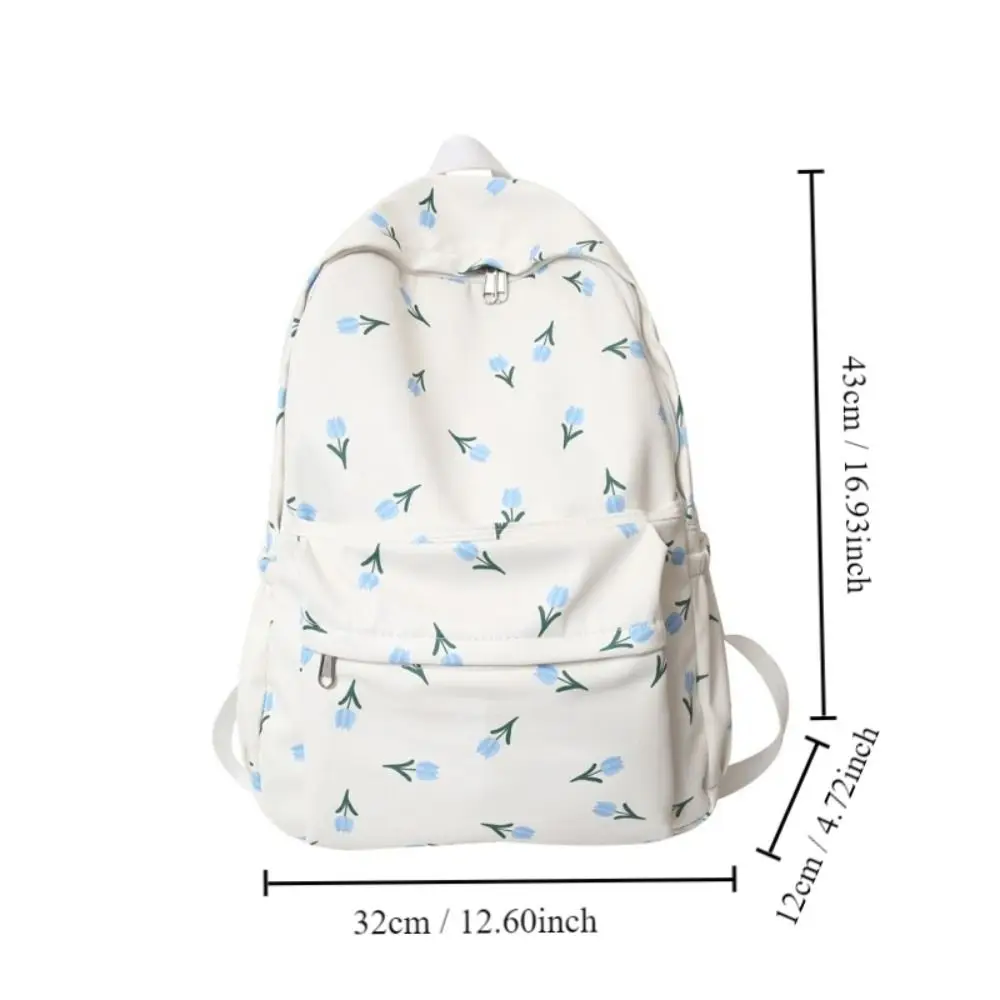 Fashion Backpack Warterproof Nylon Women Anti-theft Shoulder Bag Casual Large Capacity School Bag For Teenager Travel Rucksack