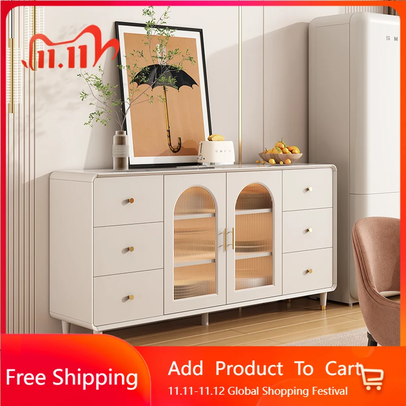 

Luxury Chiness Living Room Cabinets Display Nordic Solid Wood Living Room Cabinets Storage Reception Vitrina Hotel Furniture