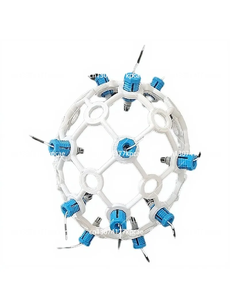 Customizable EEG Electrode Cap – 8/16-Channel Brain Signal Acquisition Headset for