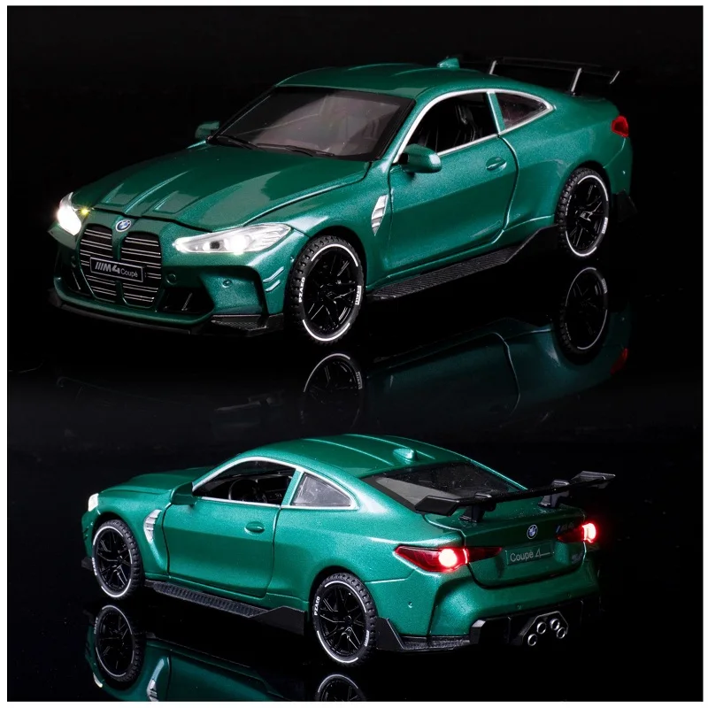 Birthday Gifts For Children Simulation Exquisite Diecasts & Toy Vehicles M4 Coupe Sportcar Newao 1:32 Alloy Collection Model Car