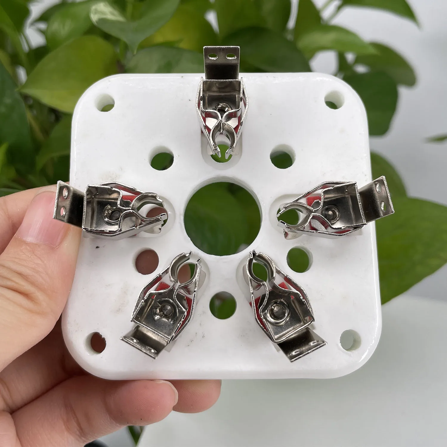 1 قطعة U5G 5 دبابيس السيراميك أنبوب المقبس GZC5-A ل 4-400A 4-125 3-500Z 4-400 فراغ مُضخّم صوت لتقوم بها بنفسك الصوت HIFI