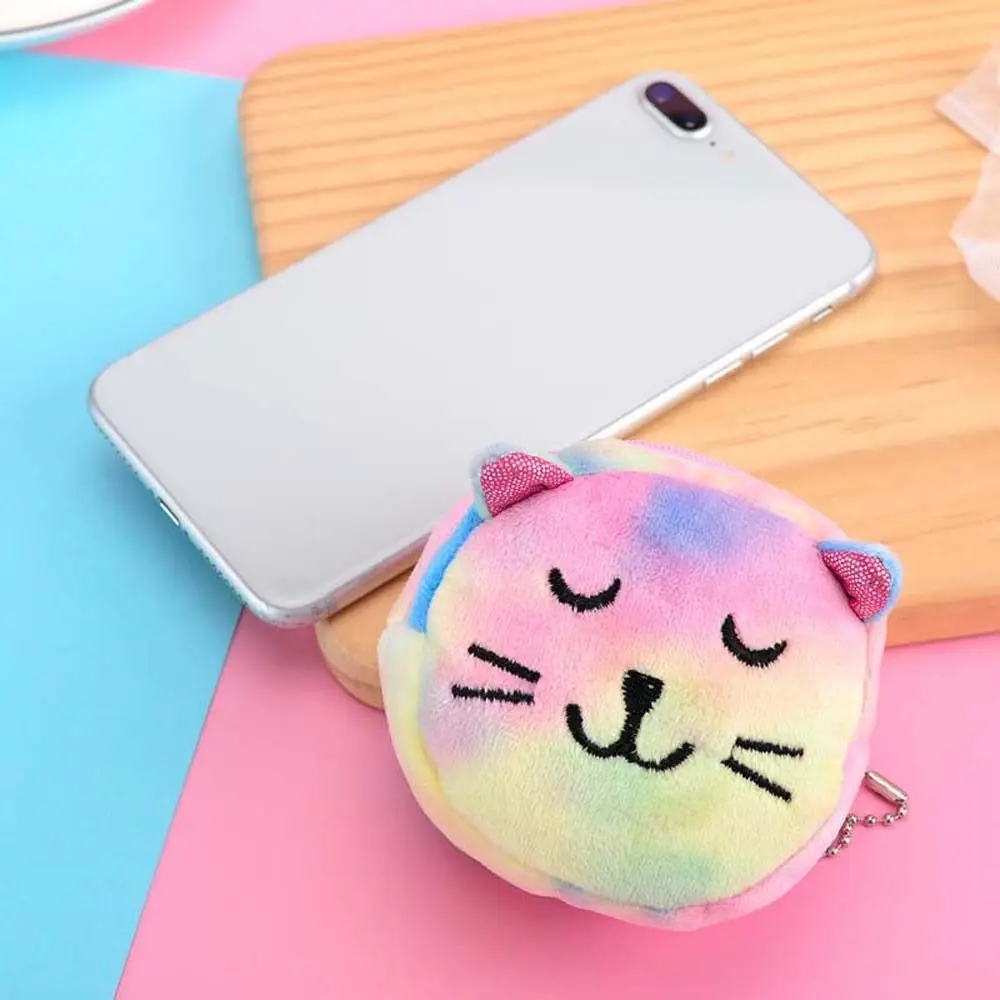 Money Cute Zipper bag Ornament Cat Storage Bag Money Holder Pouch Plush Keychain Mini Wallet Plush Coin Purse Wallet Bags