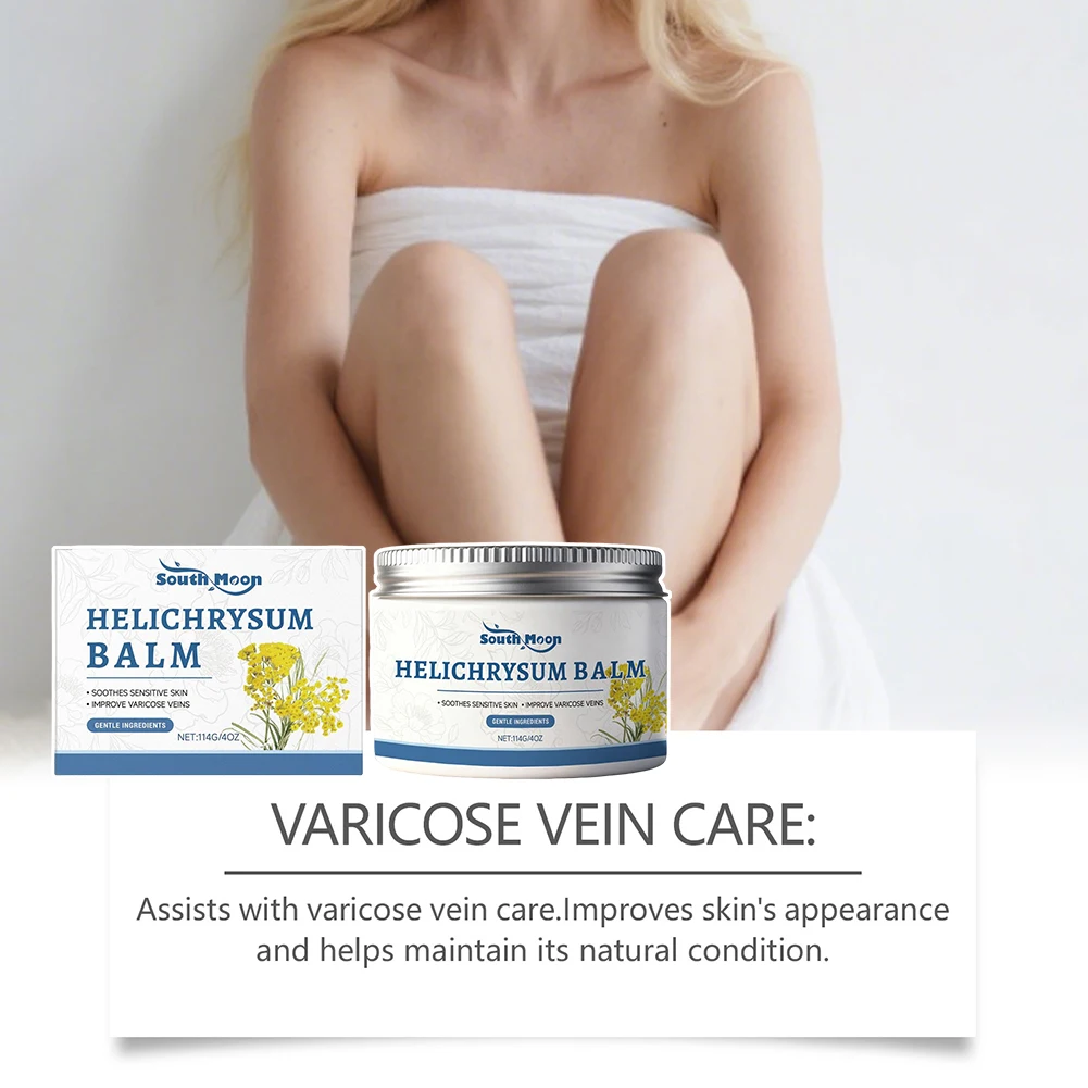 114g Helichrysum Balm,Skin Repair Skin Cream For Legs Effectively Eliminates Leg Swelling Redness For All Skin Types