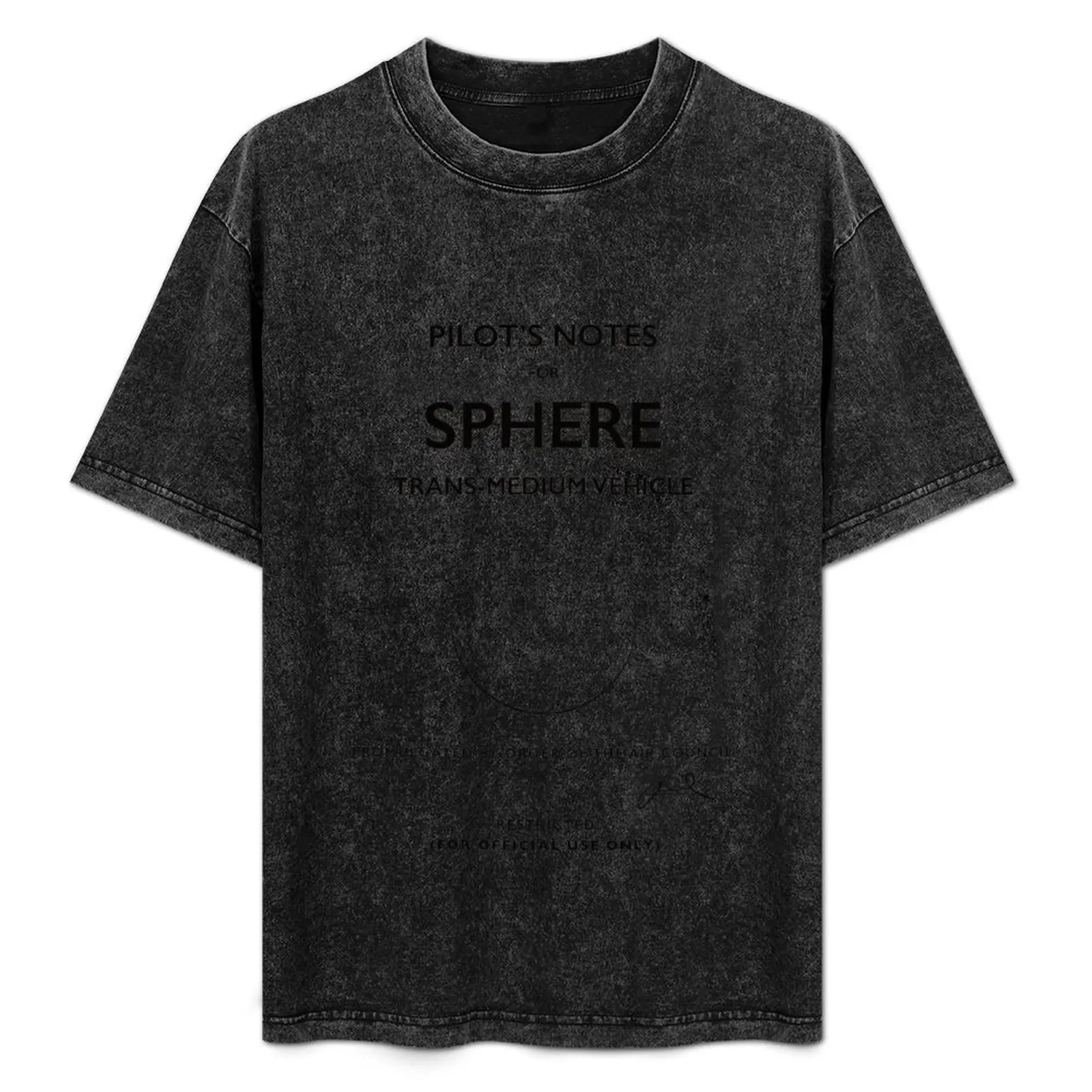 

Sphere UAP Pilot Notes T-Shirt luxury t-shirt custom t shirt cute clothes plain white t shirts men