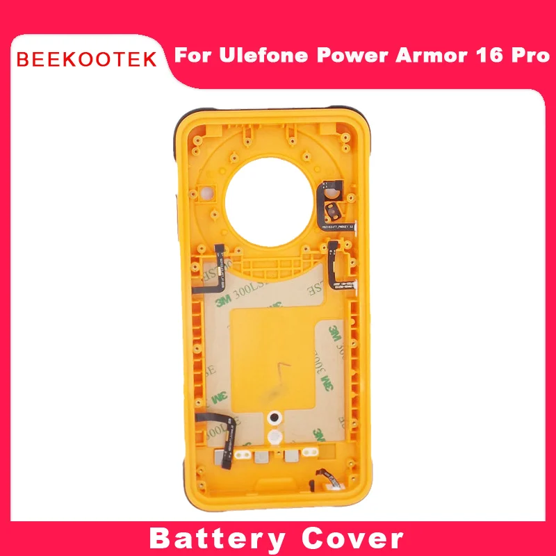 New Original Ulefone Power Armor 16 Pro Battery Cover Battery Housing With Fingerprint Side FPC For Ulefone Power Armor 16 Pro