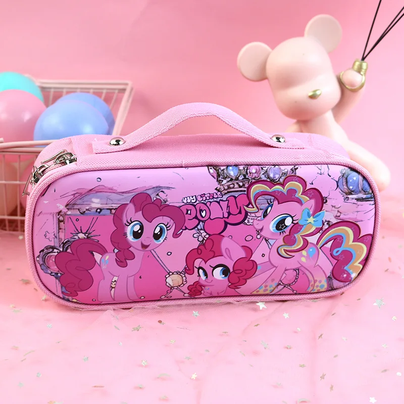 

Anime My Little Ponys Twilight Sparkle Kawaii Cartoon Pattern Pencil Case Anime Merchandise Small Gift