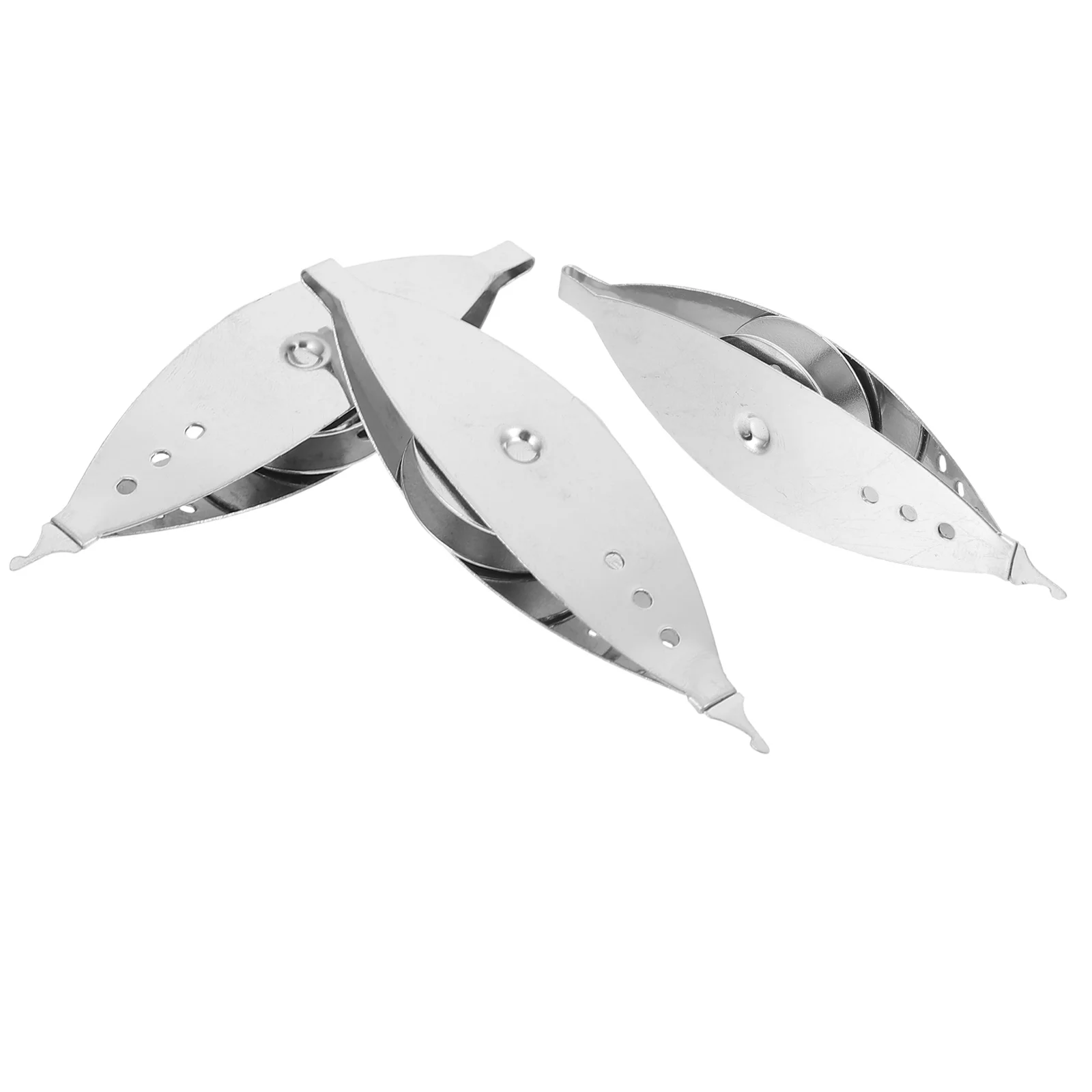 3 قطعة معدن الفضة الوشم المكوك خفيفة الوزن دائم الخياطة أداة للحرف اليدوية Diy بها بنفسك النسيج الحياكة الدانتيل صنع سبيكة الحياكة أداة