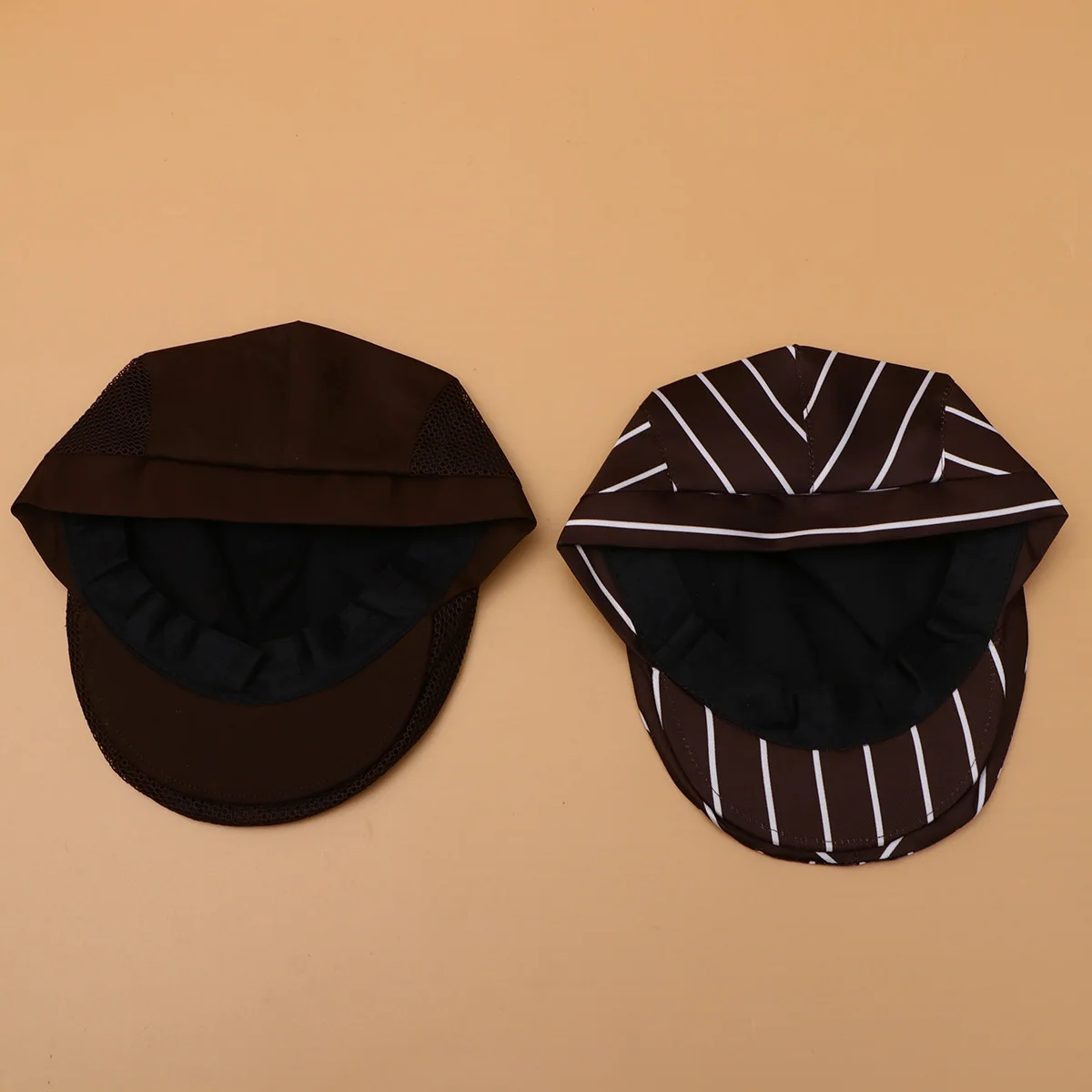 

2Pcs Kitchen Chef Hat Working Cap Men Women Cotton Absorb Sweat Restaurant Cooking Hair Restrain Easy