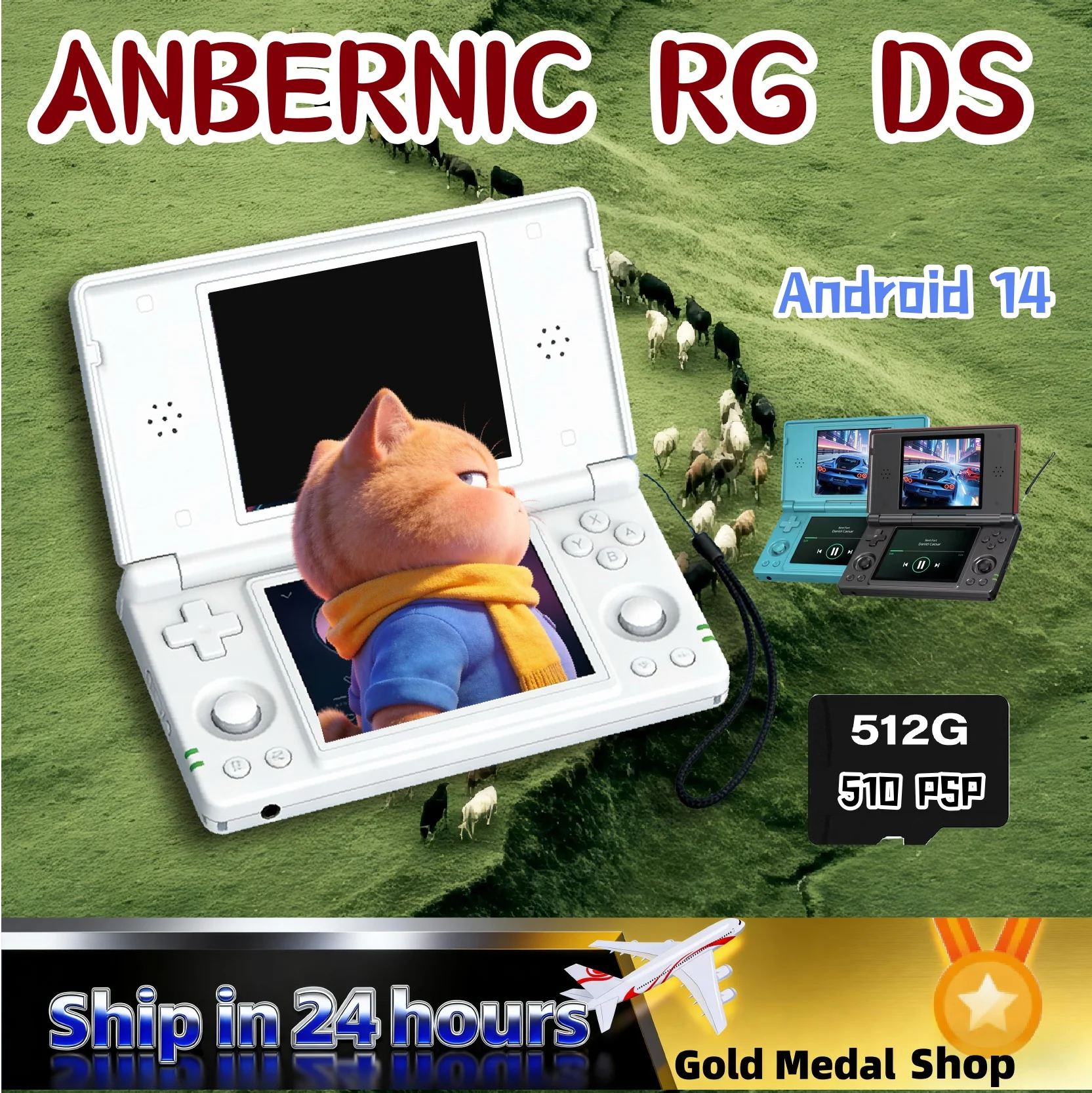 Anbernic RG DS Retro Handheld Game Console