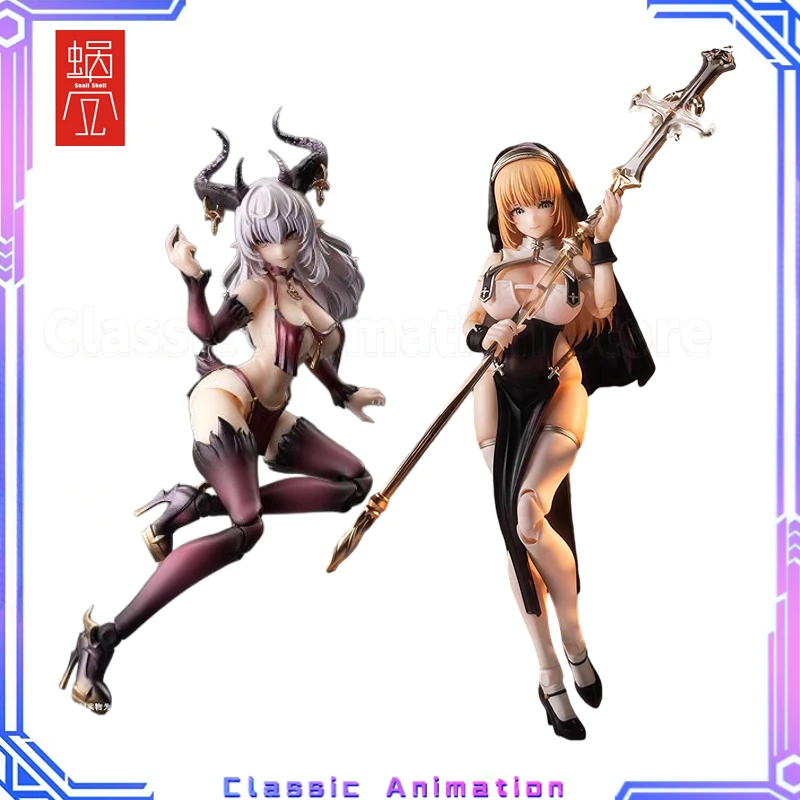 Original Snail Shell RPG-02 Snail's Adventure in Another World Nun Muse · Asdo Lustia RPG-01 Lustia Figure Toy Model Collect