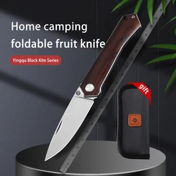 YingQu Folding Knife EW5 Mini Pocketknives Stainless Steel Food Grade EDC Outdoor Camping Pocket Knfe Fruit Cutting Hand Tools