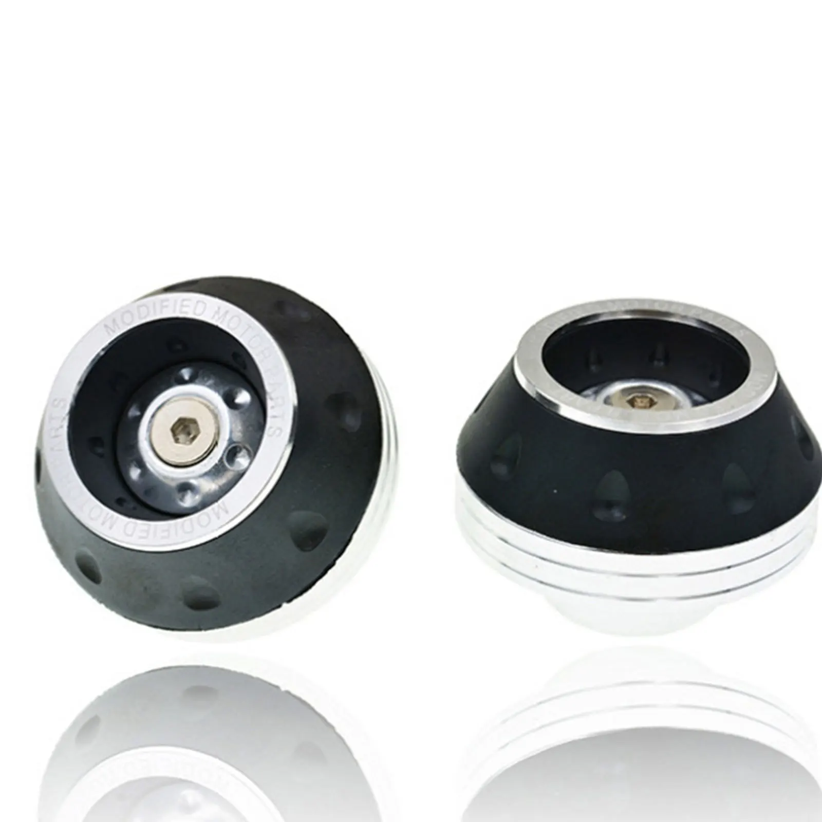 

2Pcs Motorcycle Fork Leg Protectors Aluminum Alloy Crash Resistant Cups for Front Road Vehicle Refit Accessories