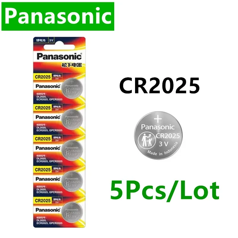 5-10 Uds Original Panasonic CR2032 batería CR2025 CR2016 batería CR1632 CR1220 CR1616 CR1620 CR2450 CR2430 LR41 LR1130 LR43 LR44