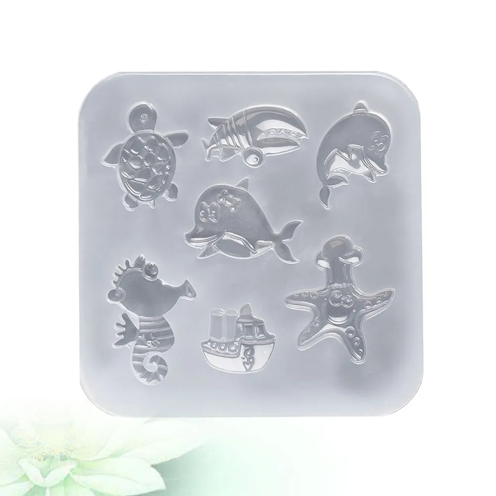 Silicone Marine Animal Dolphin Cake Mold For Home Baking Party Desserts Jelly Ice