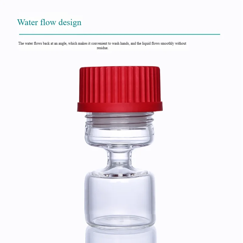 Anti-diffusion liquid micro-evaporation bottle cleaning bottle watch movement with sealing GL45 bottle mouth