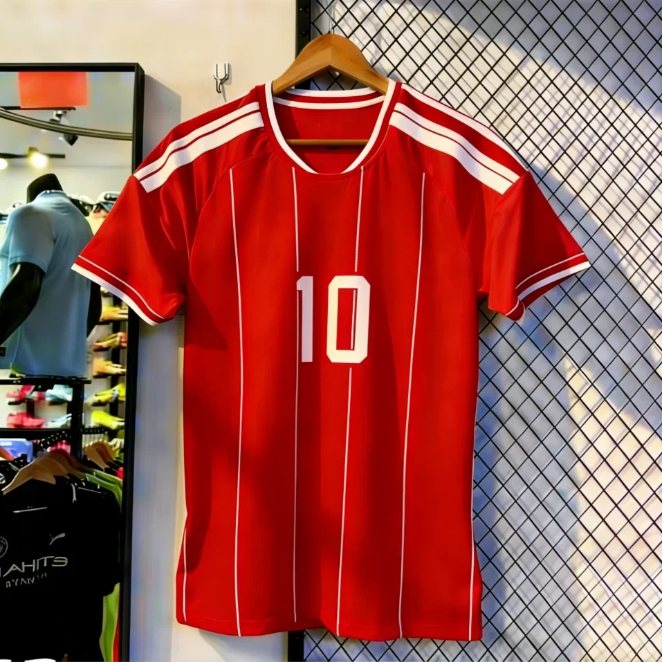 26 New Breathable Lightweight Short-Sleeved Shirts for Men Sports T-Shirts Football Basketball Badminton Competition Short Slee
