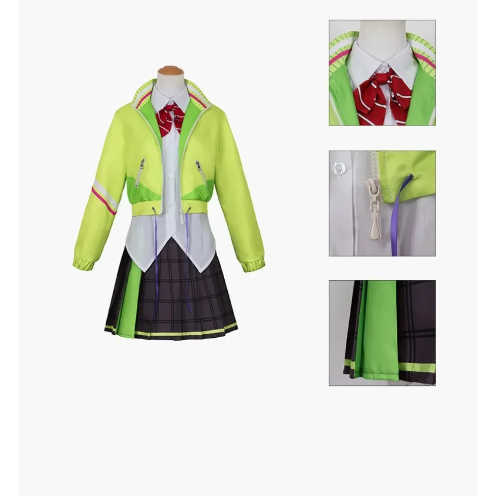 

Anime Leo/need Hinomori Shiho Cosplay Costume Project Sekai Colorful Stage Cosplay Shiho Ichika Mochizuki Honami Women Outfits