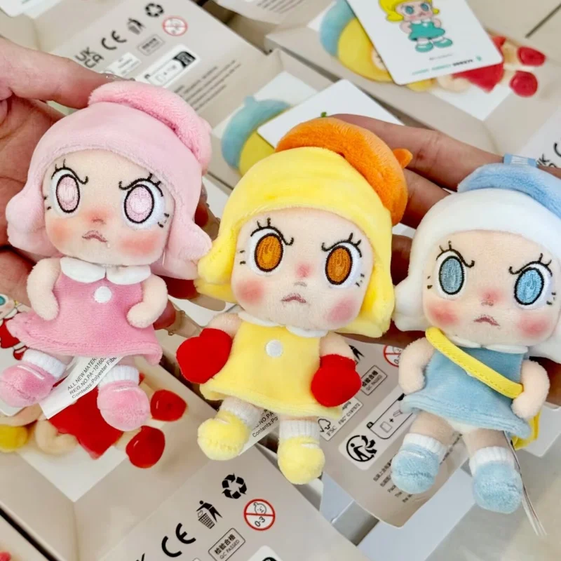 

New POP MART Angry Molly Angry Energy Series Plush Keychain Blind Box Cute Anime Bag Pendant Collectible Gift In Stock