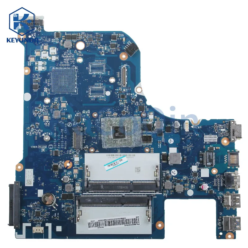 NM-A671 für Lenovo Ideapad G70-35 Notebook Mainboard w/e1 a4 a6 a8 CPU Laptop Motherboard getestet