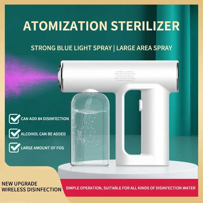 

Disinfectant Spray Alcohol Insecticide Sprayer Pesticide Nano Disinfectant Diffuser Atomizer Pest Control Water Sprayer Gun Tool