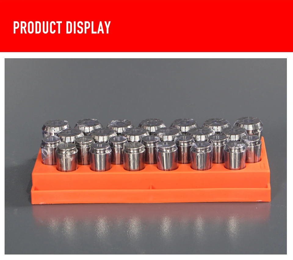 D4-16MM fräser fräser koffer cnc aufbewahrung sbox er16 er20 er32 collet aufbewahrung sbox pp werkzeug halter organisator cnc bearbeitungs zentrum – Detail 12