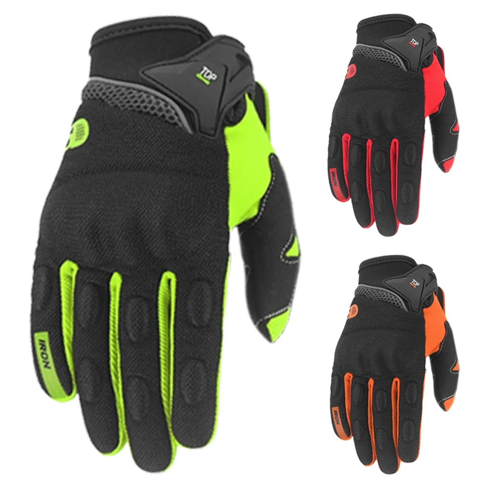 Motorcycle Gloves Equipment Men Women Motocross Racing Gloves Full Finger Protective Sports Moto Driver Driving Glove