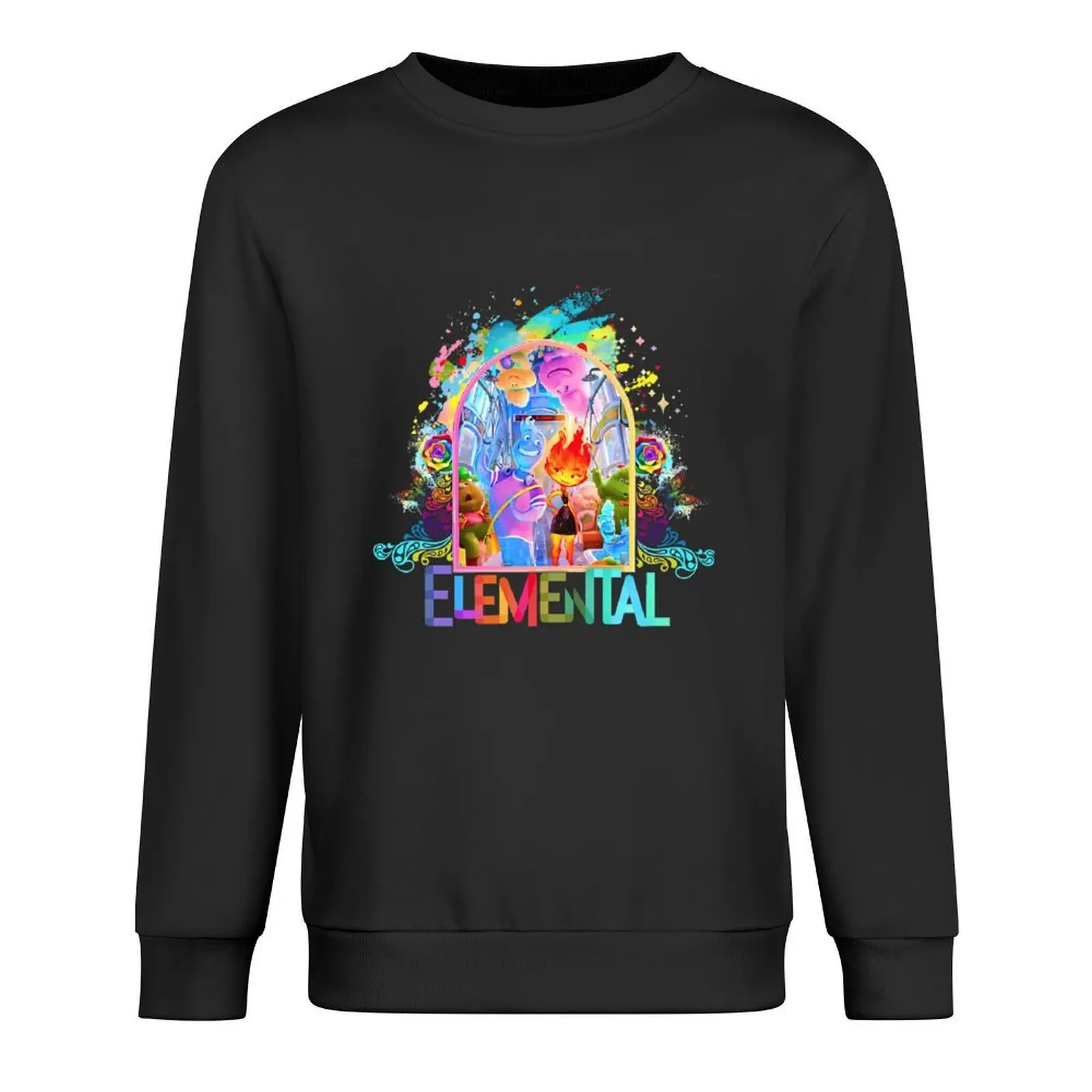 

Elemental Film Pullover men's clothing autumn jacket men men's sweat-shirt men's sweat-shirt set graphic sweatshirts