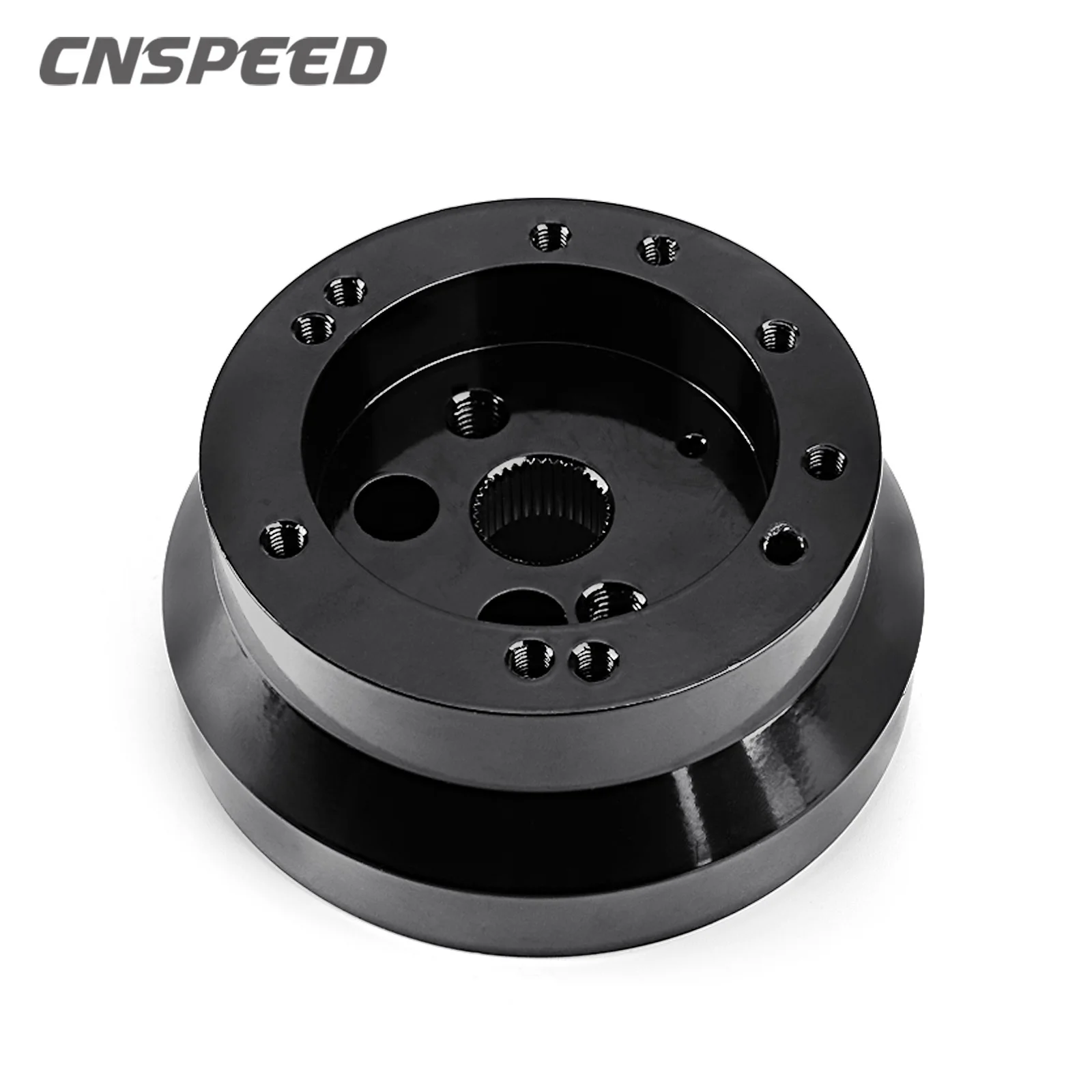 1Pcs Automobile Steering Wheel Hub Adapter 5 & 6 Hole Car Polished Short Hub Connector For GM Chevy Flaming River Ldidit