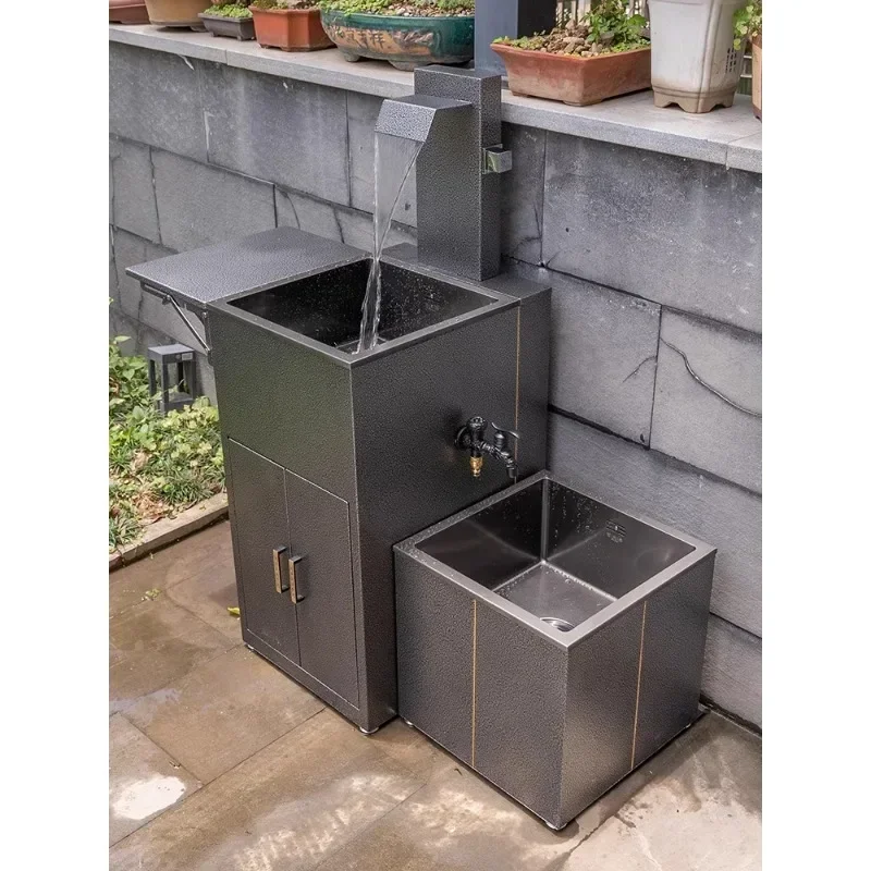 

Hot sales outdoor wash basin courtyard