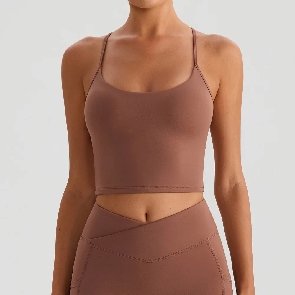 مثير عارية الذراعين متقاطع المرأة الرياضة الصدرية عارية الشعور مبطن سترة يوجا رياضية سريعة الجافة اللياقة البدنية تجريب رياضة الجري اليوغا الصدرية