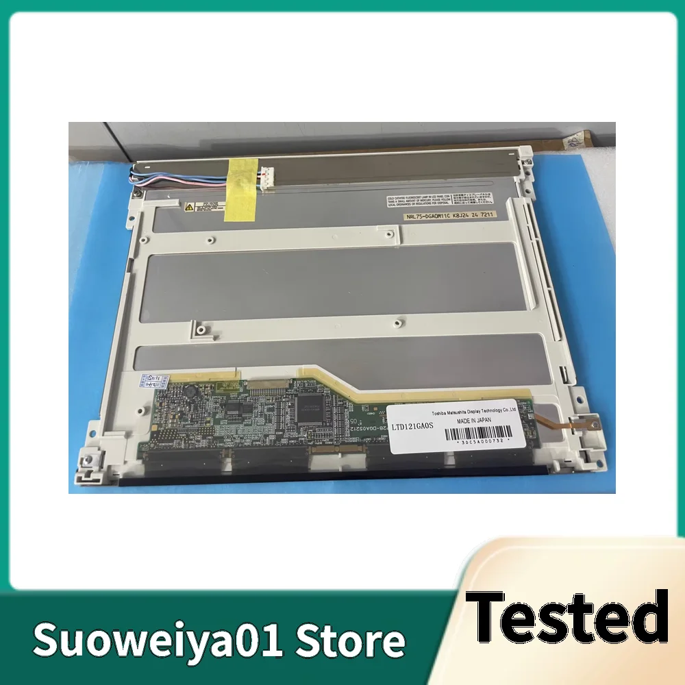 LTD121GA0S LTD121GA0D Original 12.1 Inch Display Screen Panel 1024×768 Tested  Checked Industrial LCD