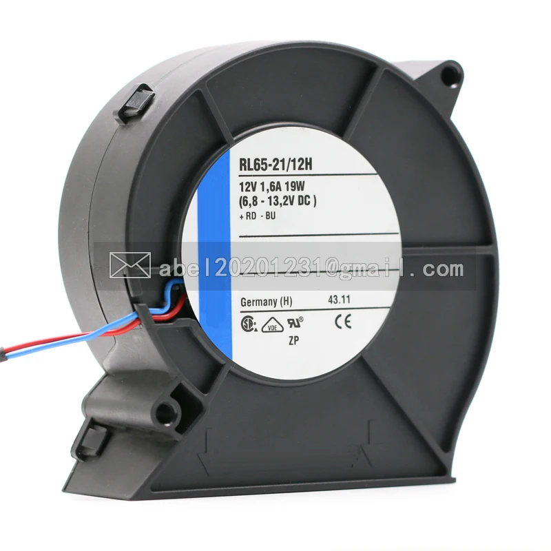 

BRAND NEW RL65-21/12H RL 65-21/12H DC 12V ORIGINAL COOLING FAN COOLER 97 x 93.5 x 33 mm