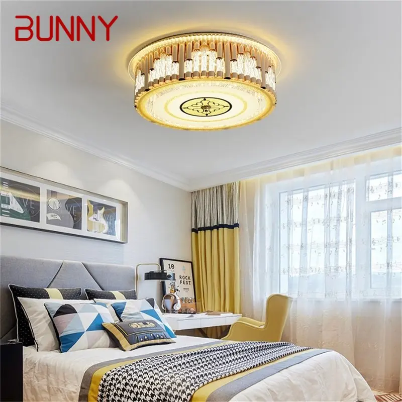 

BUNNY Crystal Ceiling Lighting Postmodern Luxury LED Lamp Fixtures Home For Dining Room Decoration