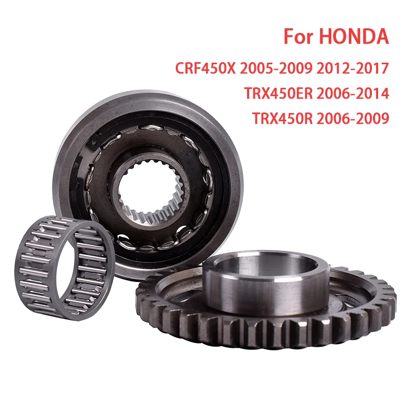 Kit de rodamiento de embrague de arranque unidireccional para HONDA CRF450X 2005-2009 2012-2017 TRX450ER 2006-2014 TRX450R CRF450 TRX450 TRX CRF 450 X