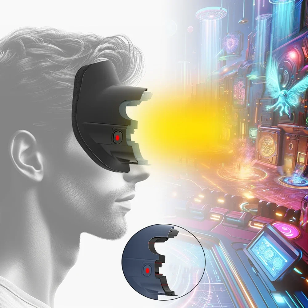 6 في 1 ترقية AMVR بو الجلود قناع الوجه غطاء ل ميتا كويست 3 واجهة الوجه الارتفاع قابل للتعديل قوس VR نظارات الملحقات