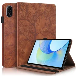 Tablet Funda For Honor Pad X9 Case 11.5 inch Embossed Tree Flip Wallet Stand Case For Honor Pad X9 X 9 Case Cover Coque 11.5