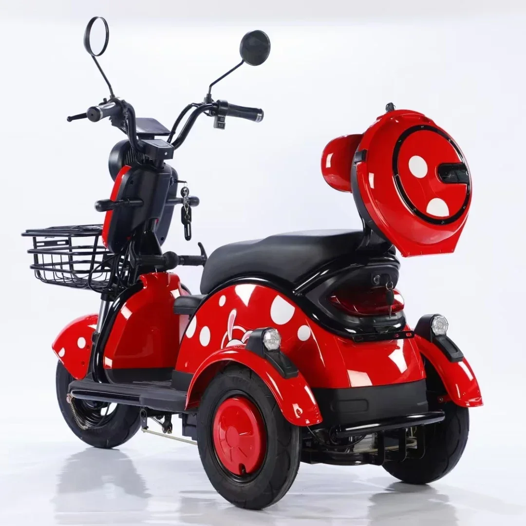 

Mobility Electric Vehicle 3 Wheel Disable Motorized Folding Electric Tricycle