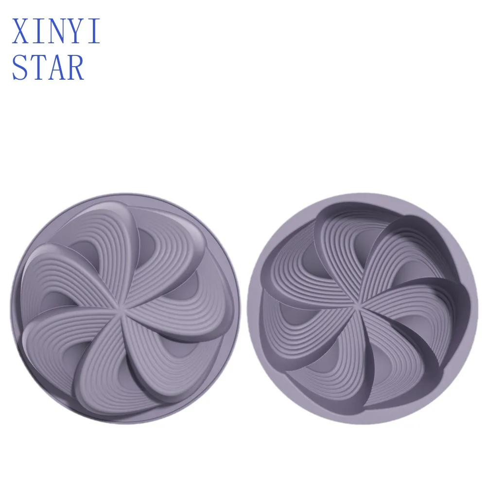 Creative round silicone cake mold mousse bread mold