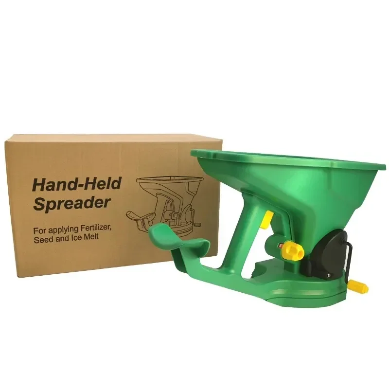 

Upgrade Electric Electric Home Gardening Manual Spreader Small Seeder Hand Crank Lawn Seed And Grass Seed Granule Fertilizer Spr
