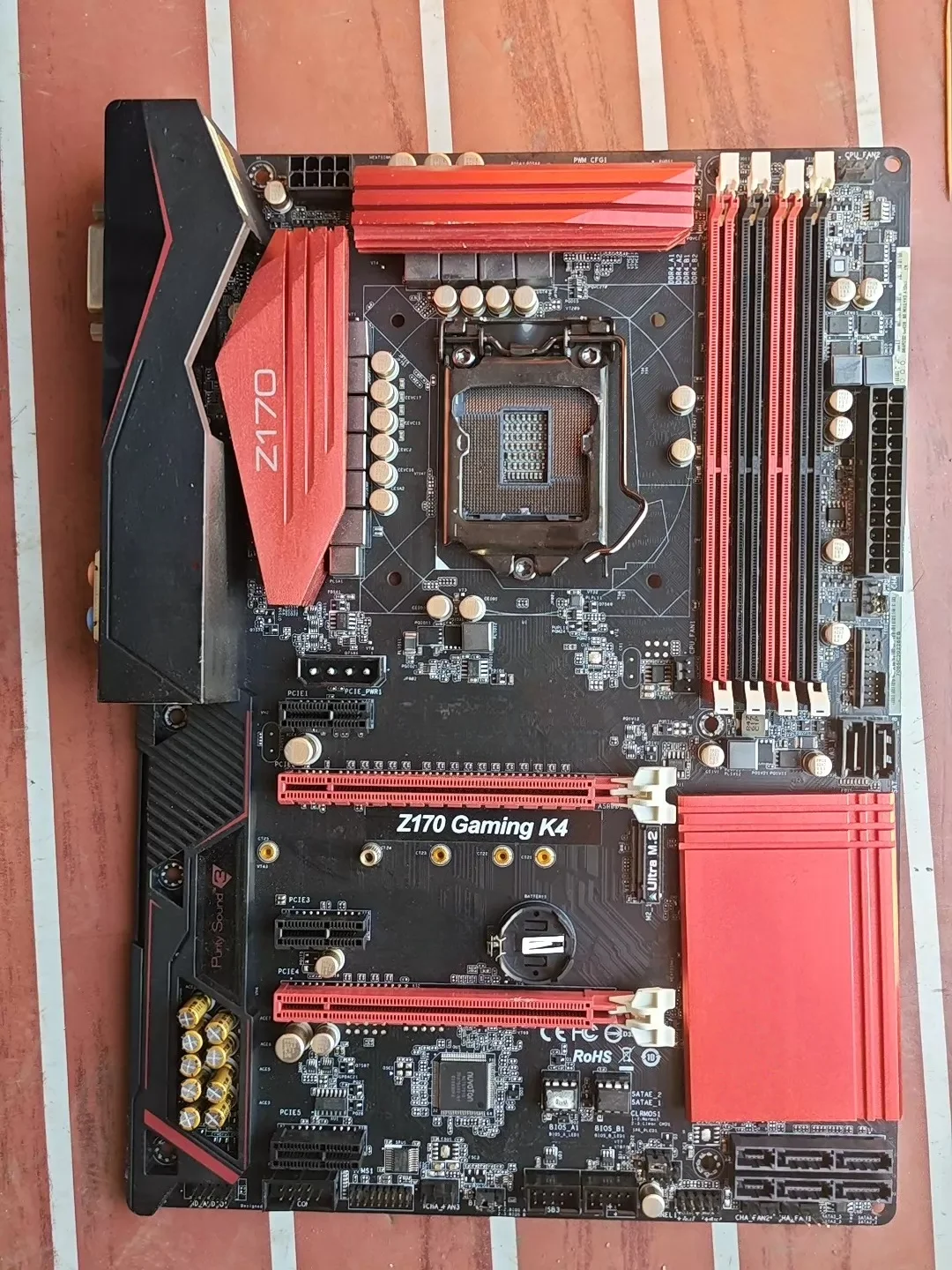 For Asrock Z170 GAMING K4 Motherboard 64GB LGA 1151 DDR4 ATX Mainboard 100% Tested OK